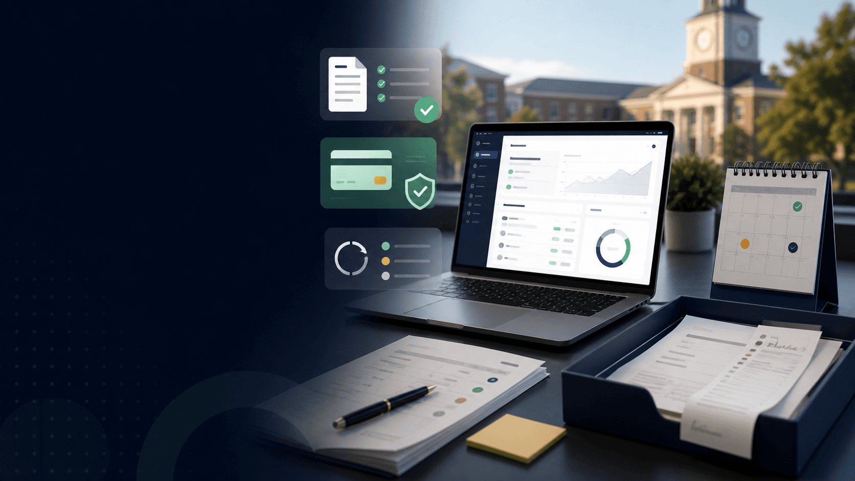 School ERP refund policy and billing review workflow